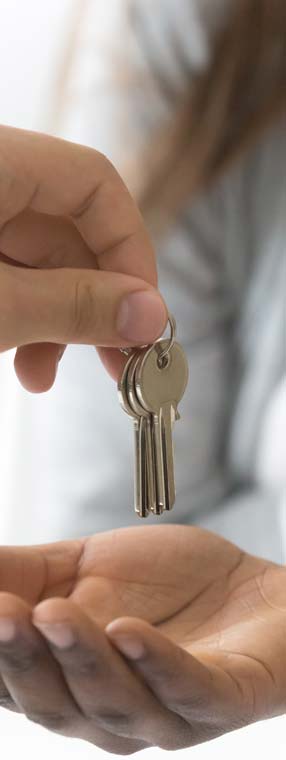 Remise des clés de votre maison